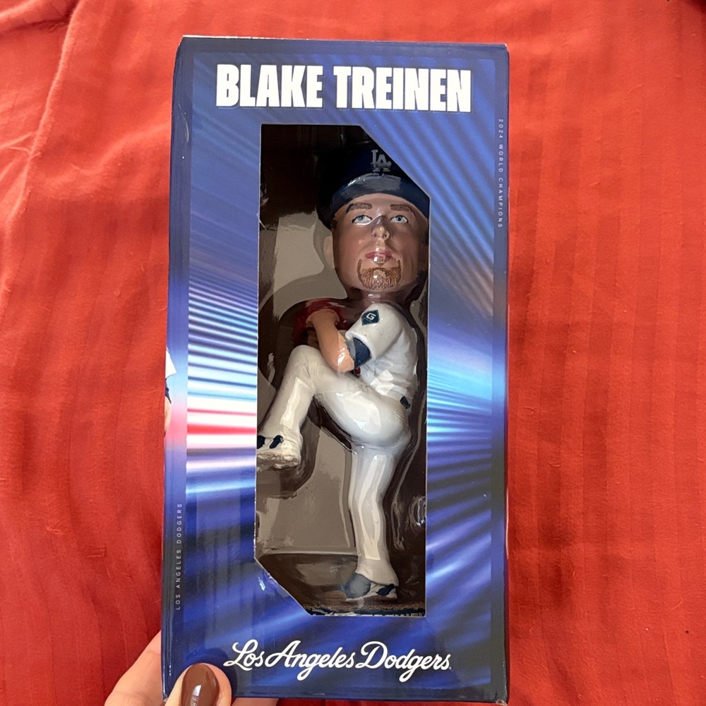 Los Angeles Dodgers Blake Treinen Bobblehead - in box